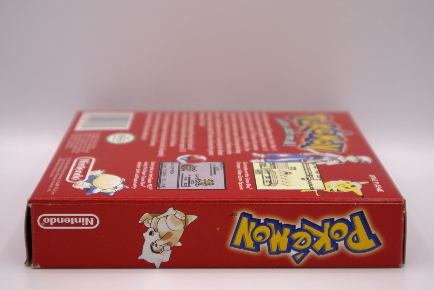 1998 EN Pokemon Red Edition Boxed 1st Edition Nintendo Game Boy