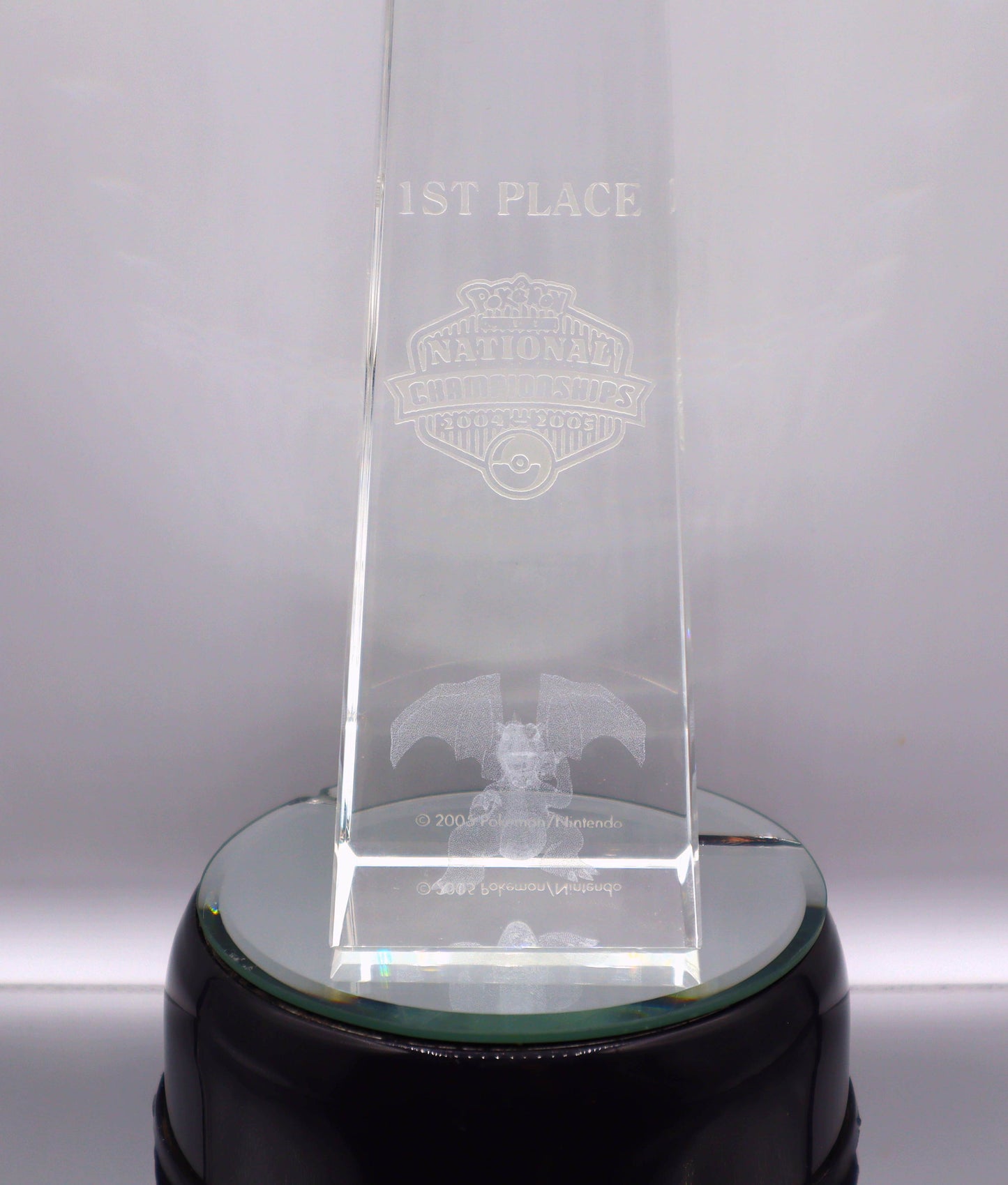 2004 - 2005 1st Place Pokemon National Championships Trophy