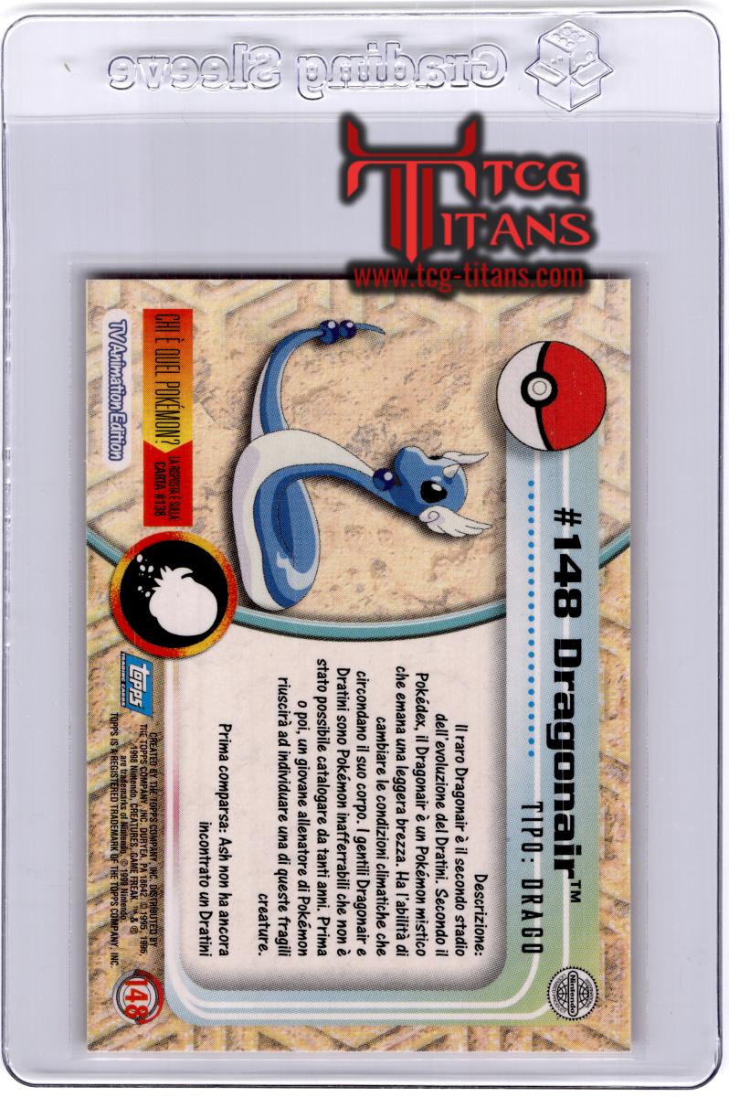 2000 EN Dragonair Topps 1st Series - Blue RAW