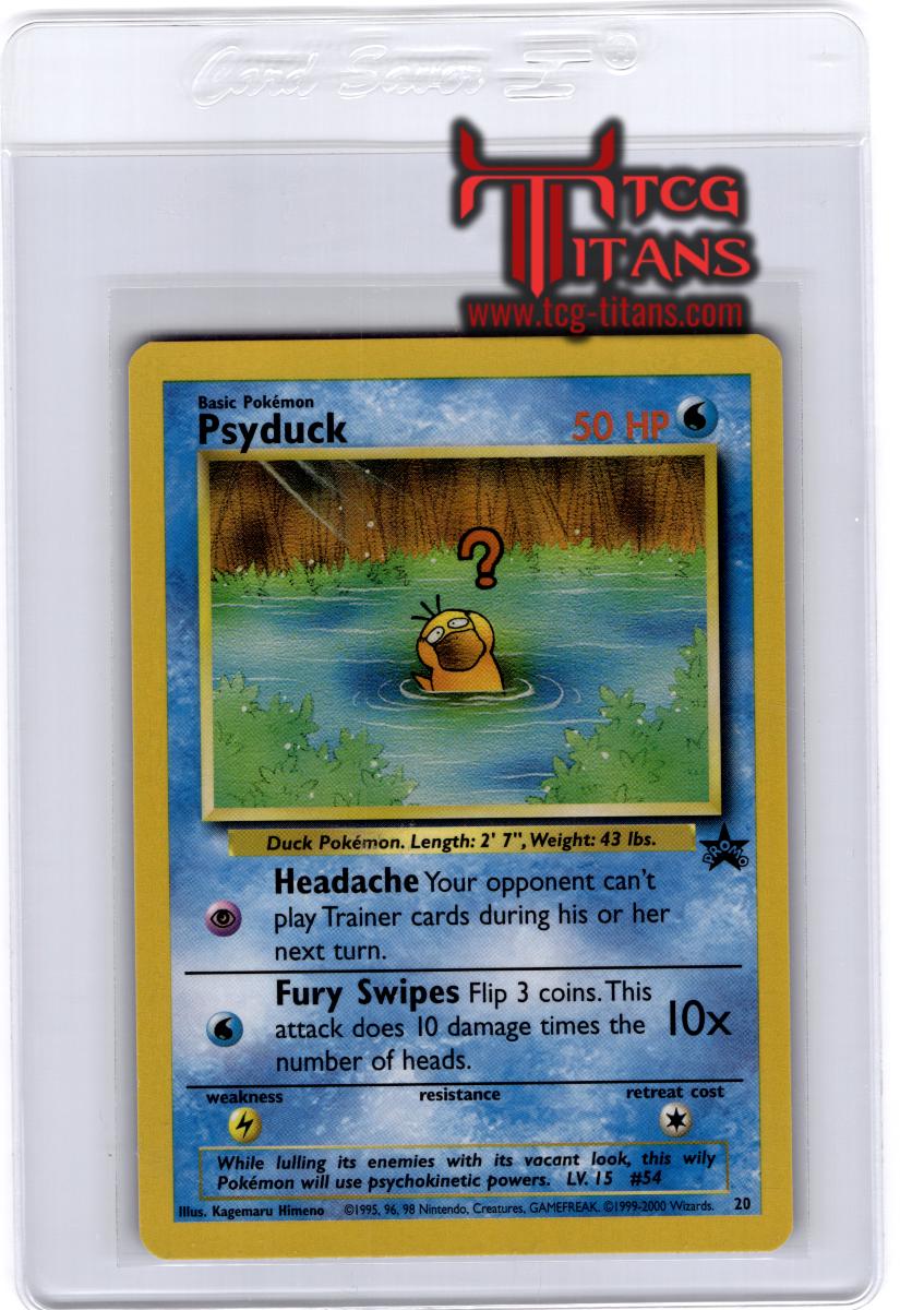 2000 EN Psyduck Black Star Promo RAW