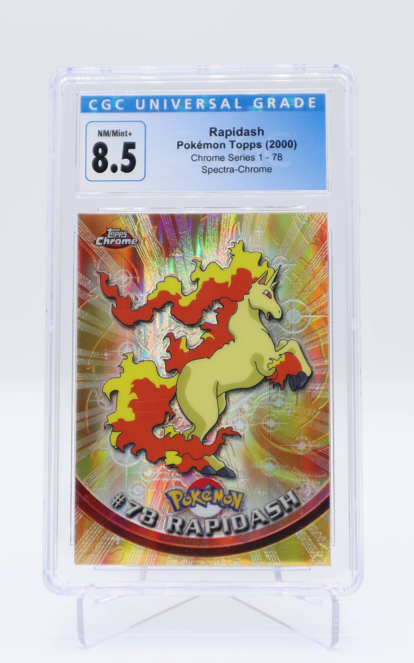 2000 EN Rapidash Chrome Series 1 CGC 8.5