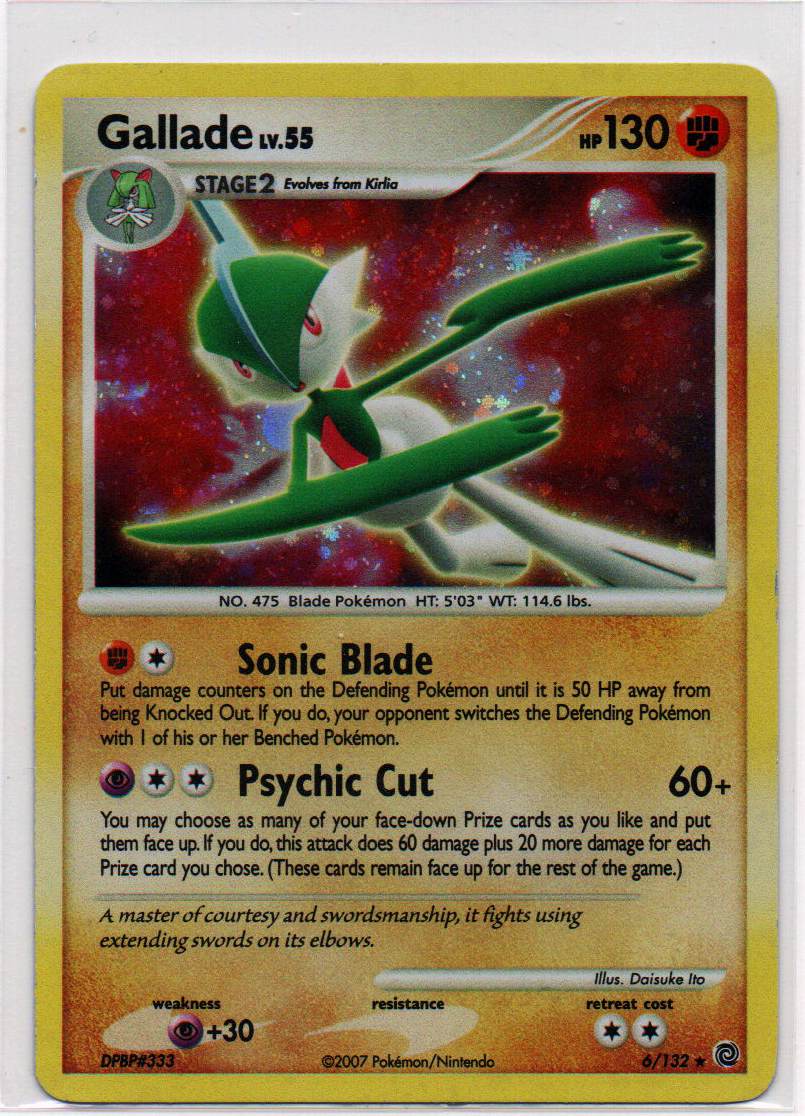 2007 EN Gallade Secret Wonders RAW