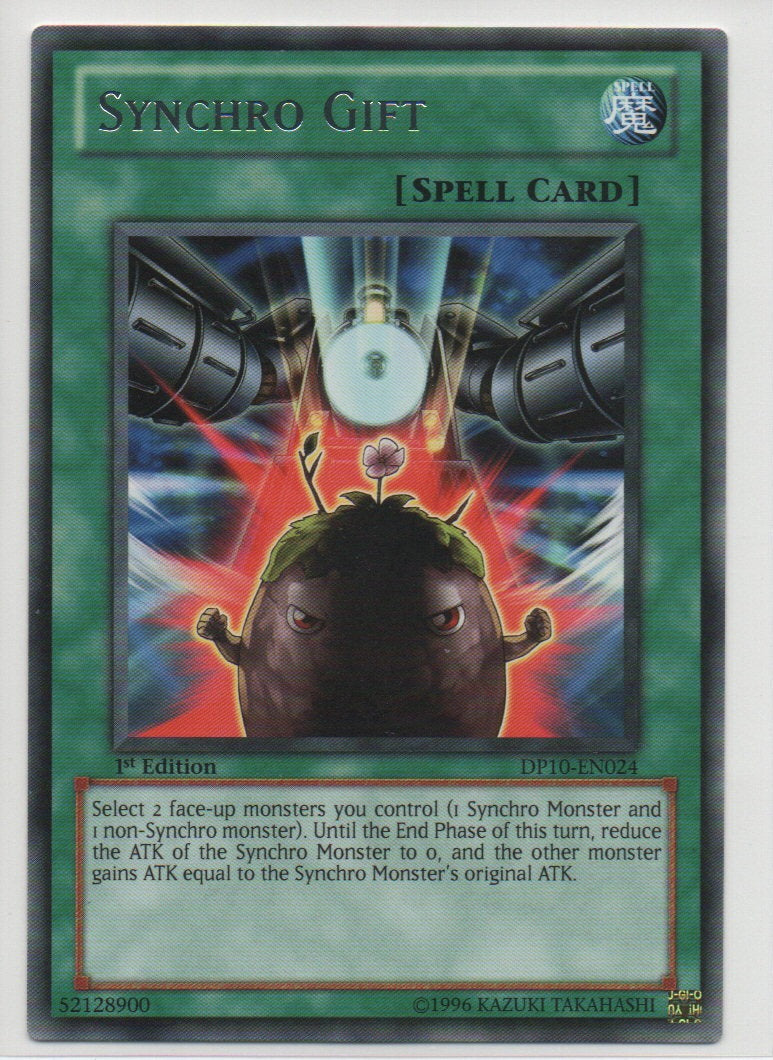 2011 EN Synchro Gift Duelist Pack 10 RAW