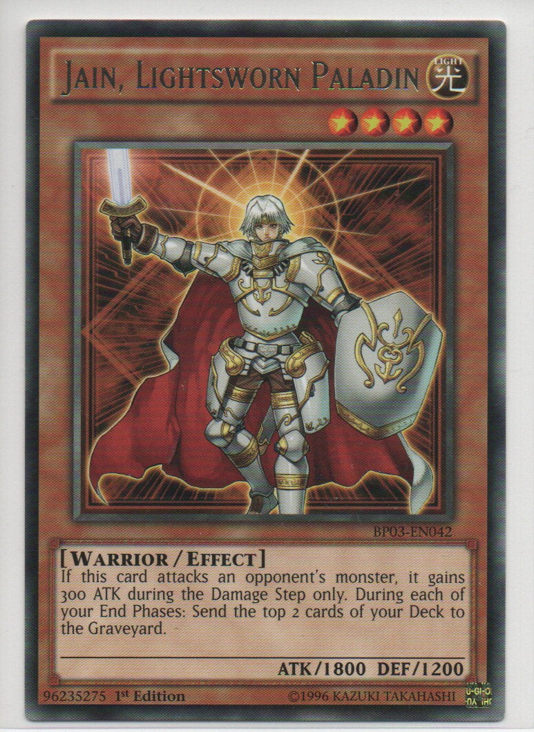 2014 English Jain, Lightsworn Paladin Battle Pack 3: Monster League Raw Cards