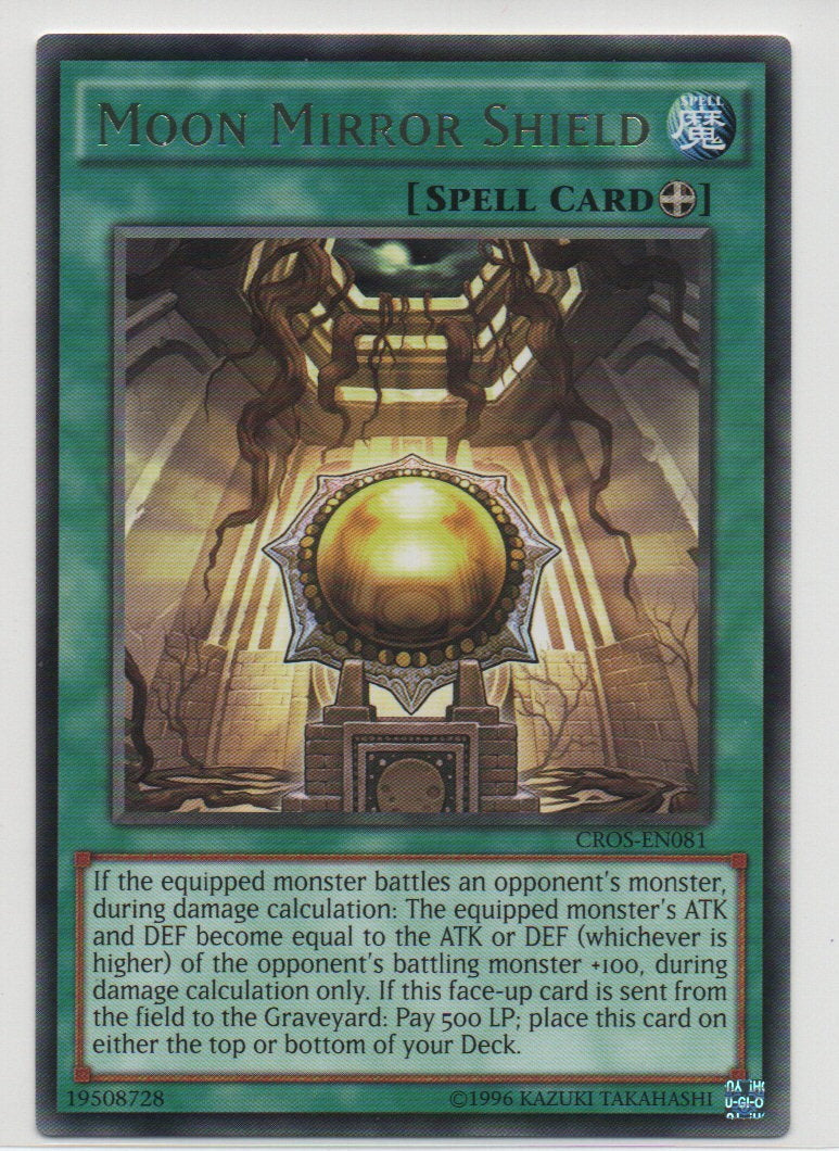 2014 English Moon Mirror Shield Crossed Souls Raw Cards