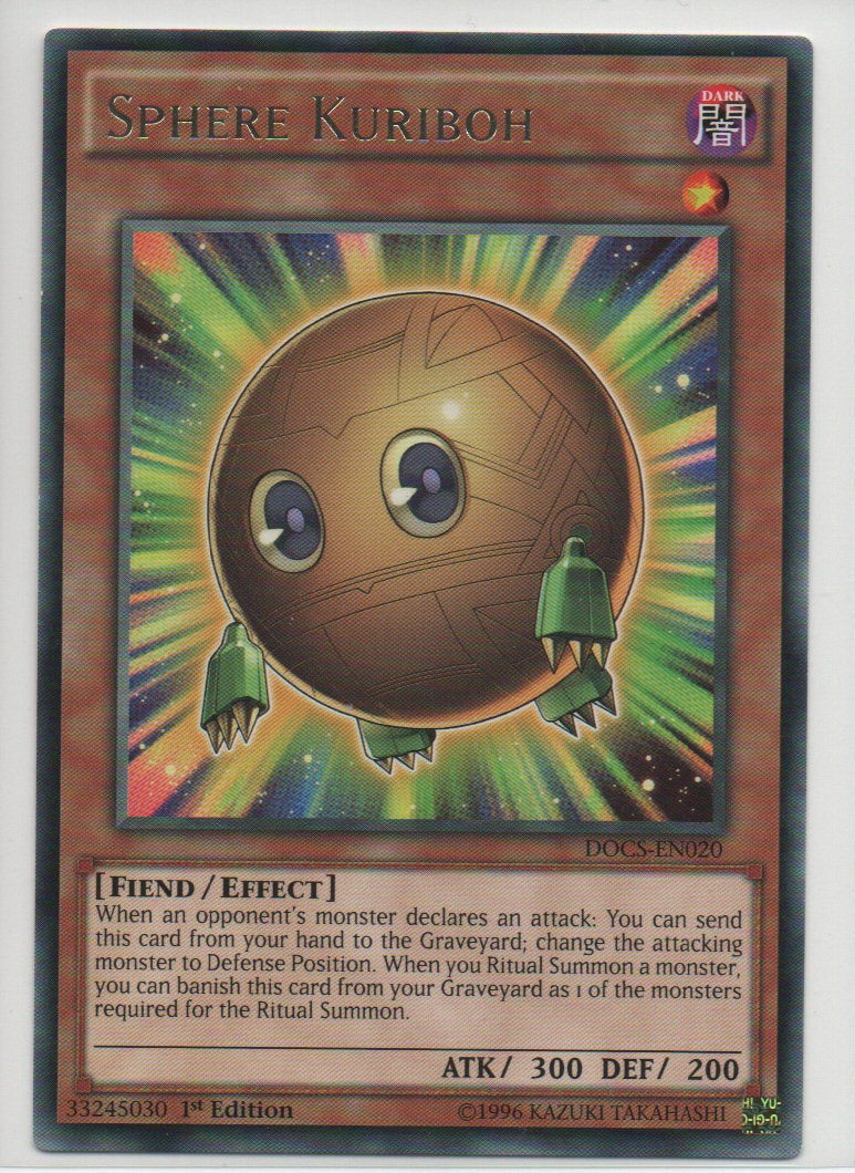 2015 EN Sphere Kuriboh Dimension Of Chaos RAW