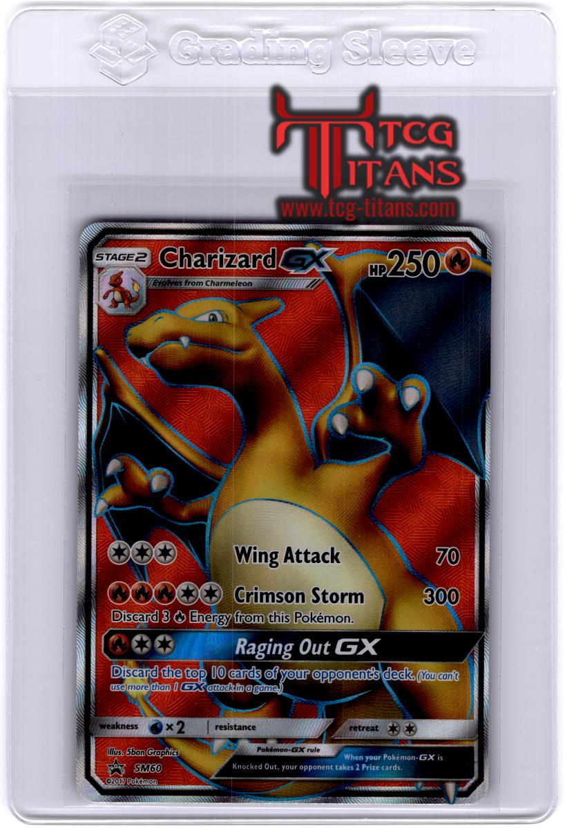 2016 EN Charizard GX Black Star Promo RAW