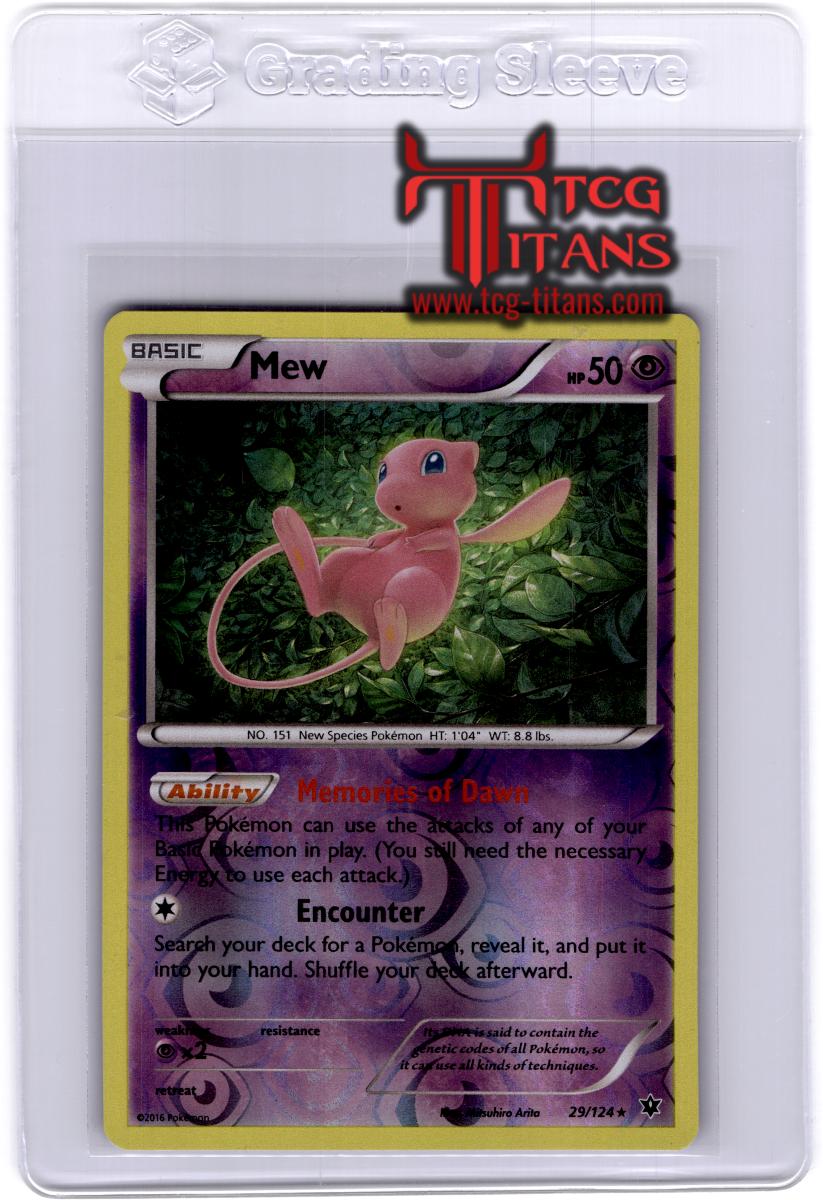 2016 EN Mew Fates Collide RAW