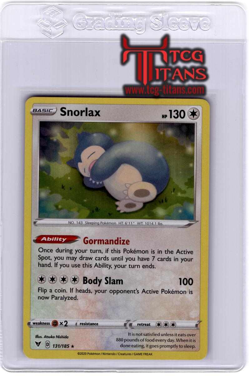 2020 EN Snorlax Vivid Voltage RAW