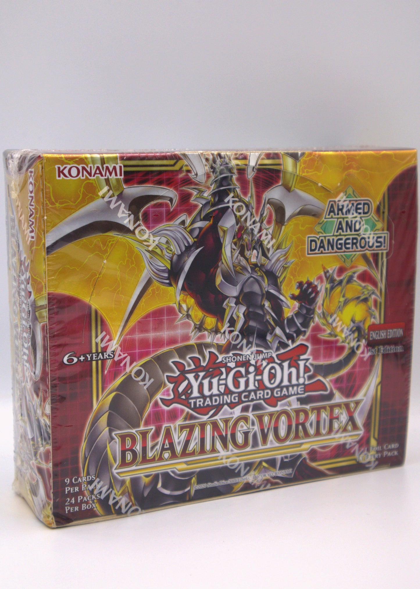 2021 EN Yu-Gi-Oh! Blazing Vortex Booster Box