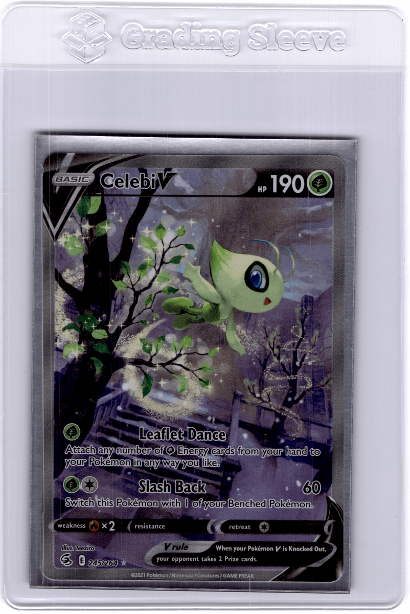 2021 EN Celebi V - Full Art Fusion Strike RAW