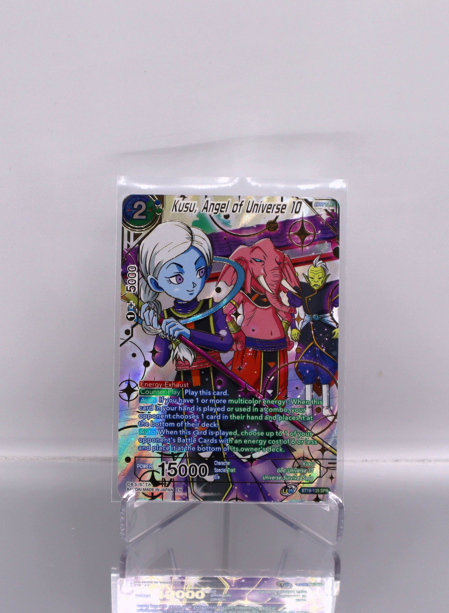 2022 EN Kusu, Angel of Universe 10 Series 16 Booster: Realm of the Gods RAW