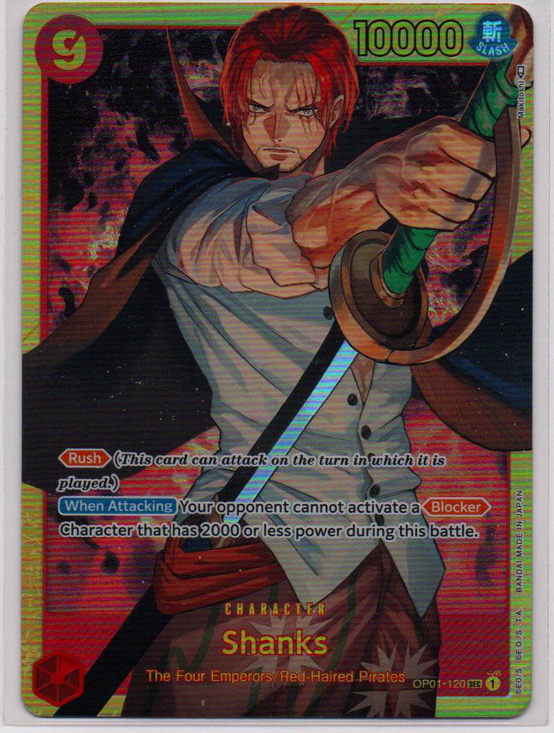 2022 EN Shanks (SEC) Romance Dawn (OP01) RAW