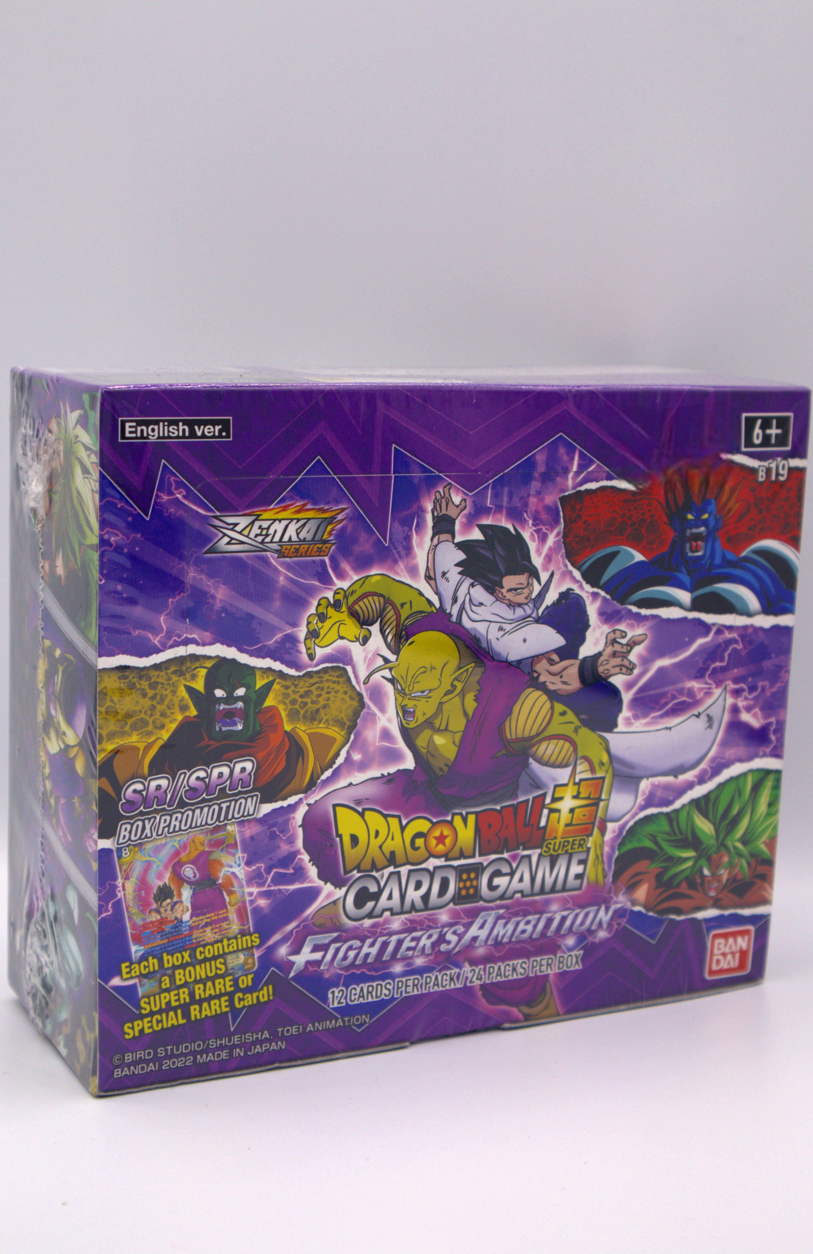 2022 EN Dragon Ball Super Fighter's Ambition Booster Box TCG Titans 2022 EN Dragon Ball Super Fighter's Ambition Booster Box TCG Titans