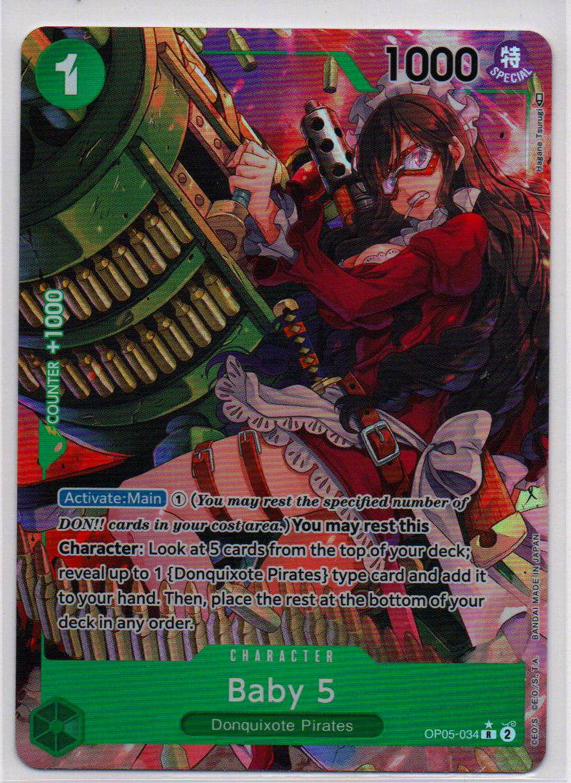 2023 EN Baby 5 (R) Awakening Of The New Era (OP05) RAW
