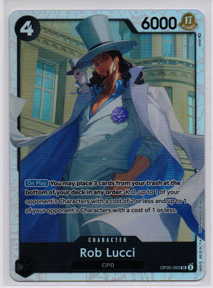 2023 EN Rob Lucci (SR) Awakening Of The New Era (OP05) RAW
