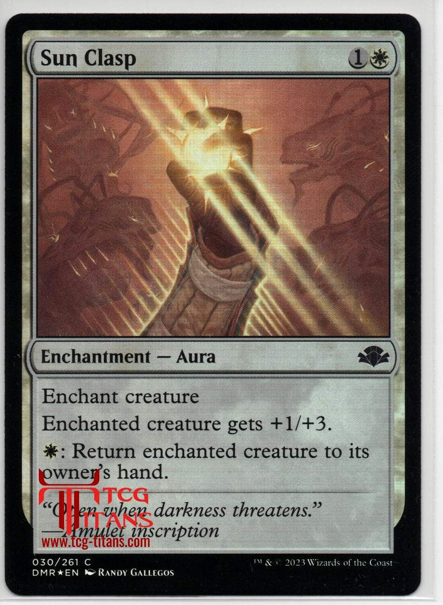 2023 English Sun Clasp Dominaria Remastered Raw Card