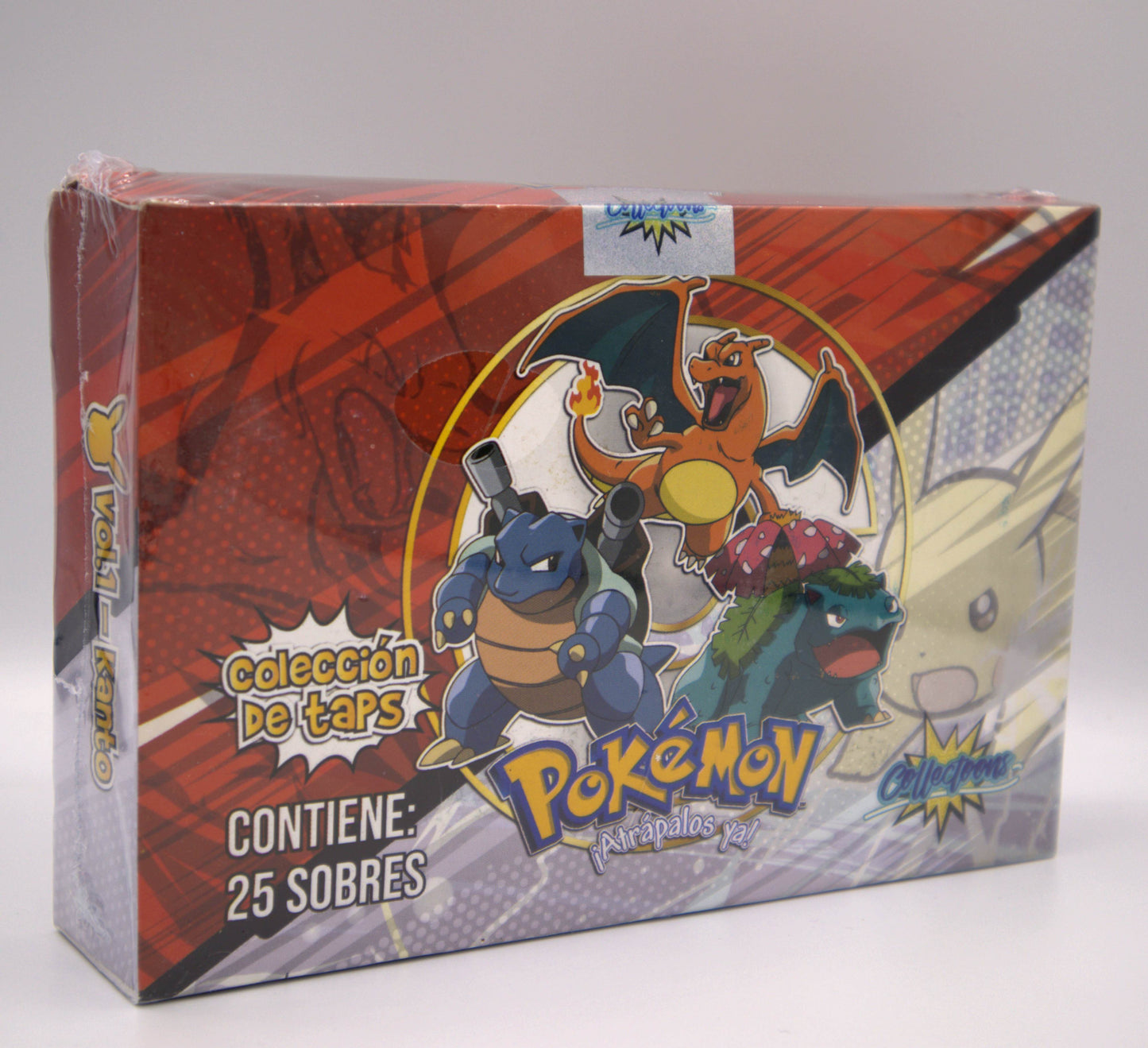 2023 ES Pokedex Cards & Tazos Peru Edition Charizard BOX POKEMON Vol. 1 Kanto