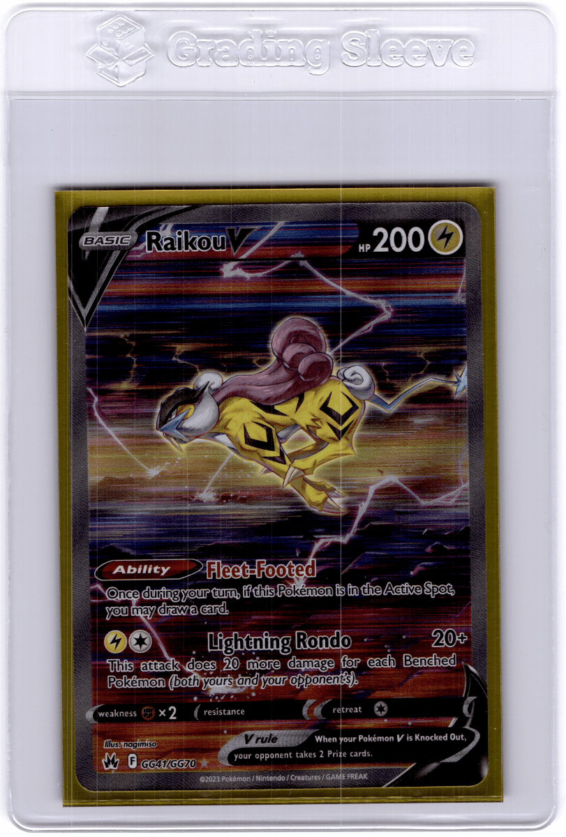 2023 EN Raikou V Crown Zenith RAW