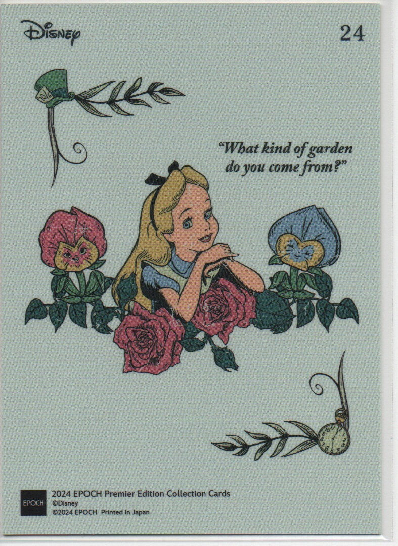 2024 EN Alice In Wonderland Disney Epoch RAW