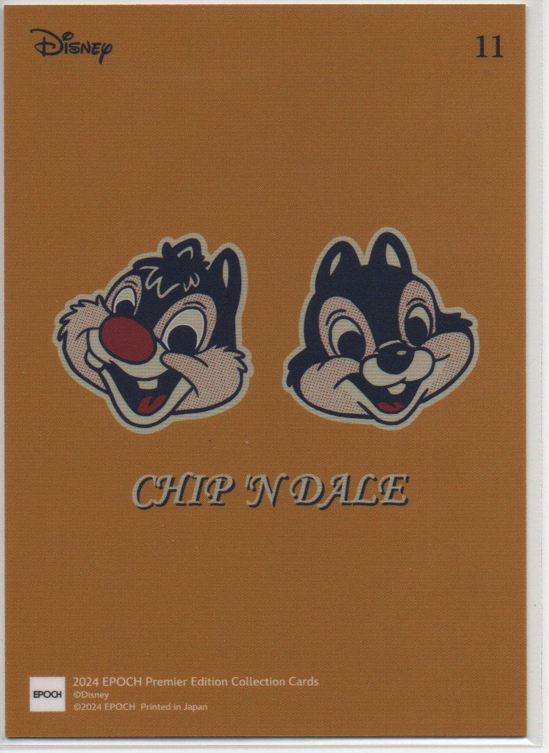 2024 English Chip 'N Dale Disney Epoch RAW