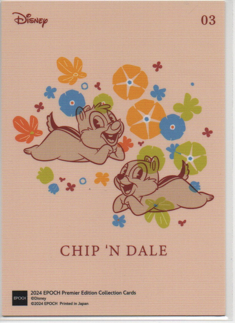 2024 EN Chip 'N Dale, Twice The Fun Disney Epoch RAW