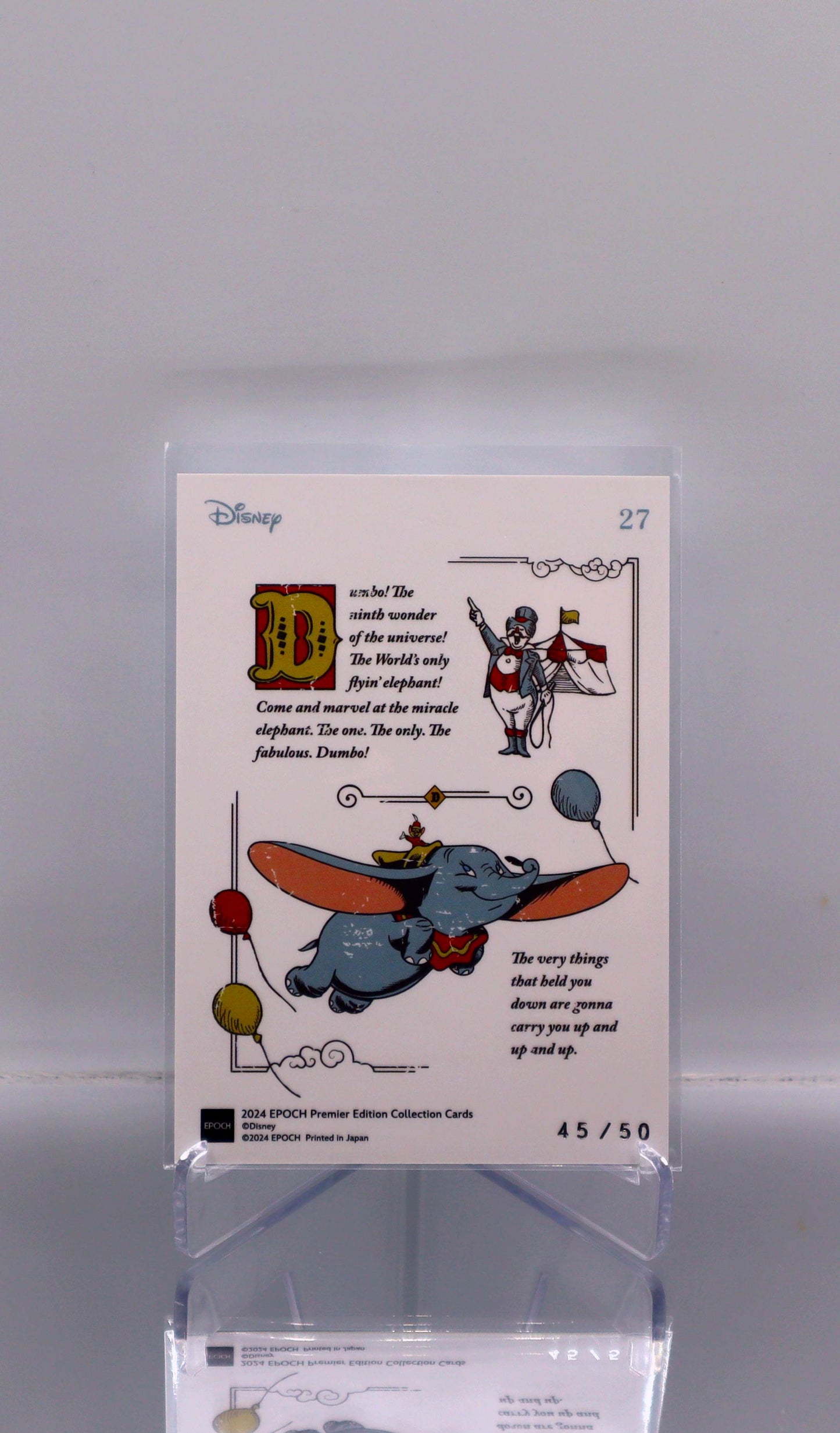 2024 EN Dumbo, (No. 45/50) Disney Epoch RAW