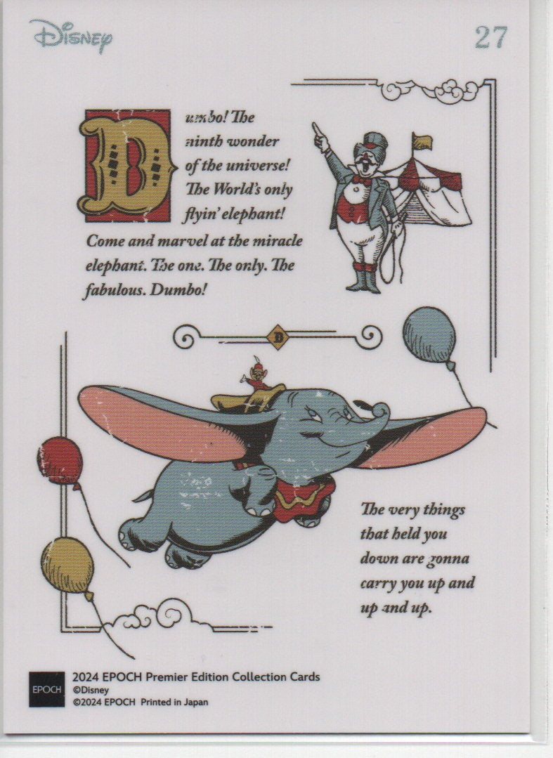 2024 EN Dumbo, The Flying Elephant Disney Epoch RAW