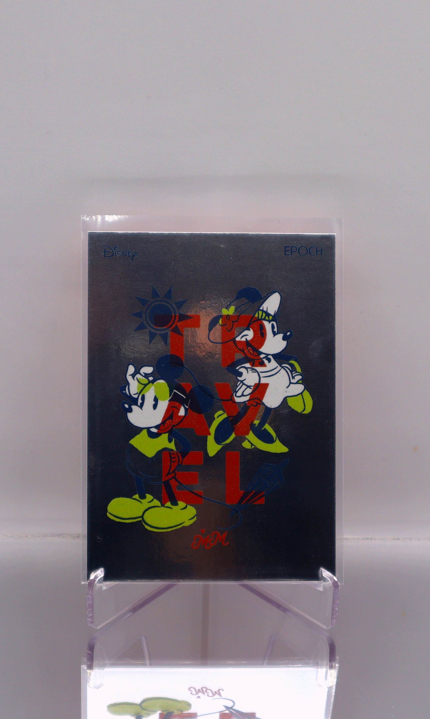2024 English Mickey and Minnie, Travel (No 075/120) Disney Epoch RAW