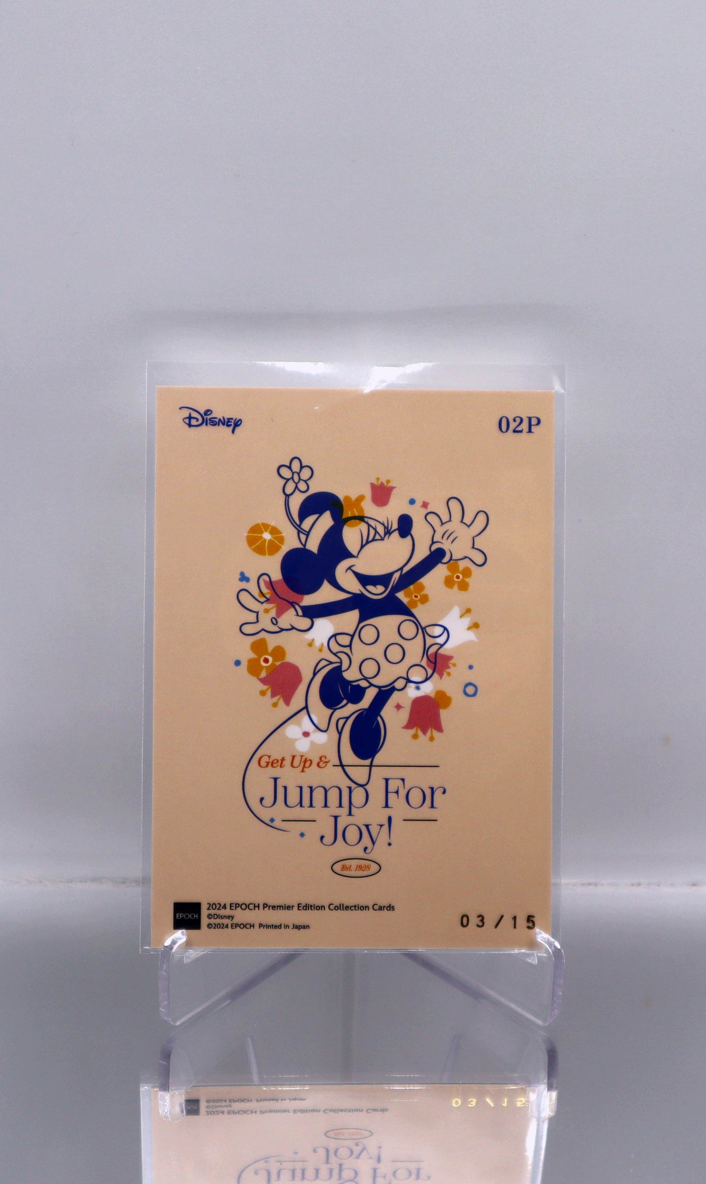2024 EN Minnie Mouse, Jump For Joy! (No. 03/15) Disney Epoch RAW