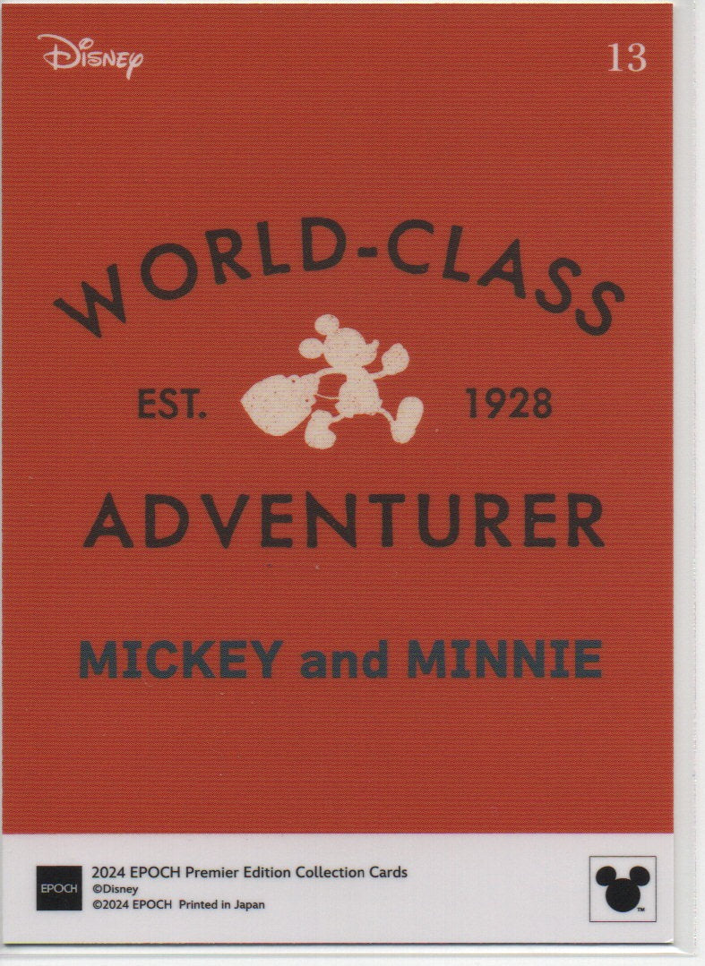 2024 EN Travel - Mickey And Minnie Disney Epoch RAW