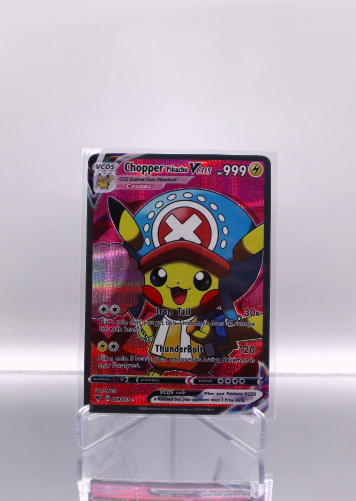 2024 EN Chopper Pikachu Vcos Pokemon Pikachu Cosplay RAW TCG Titans 2024 EN Chopper Pikachu Vcos Pokemon Pikachu Cosplay RAW TCG Titans