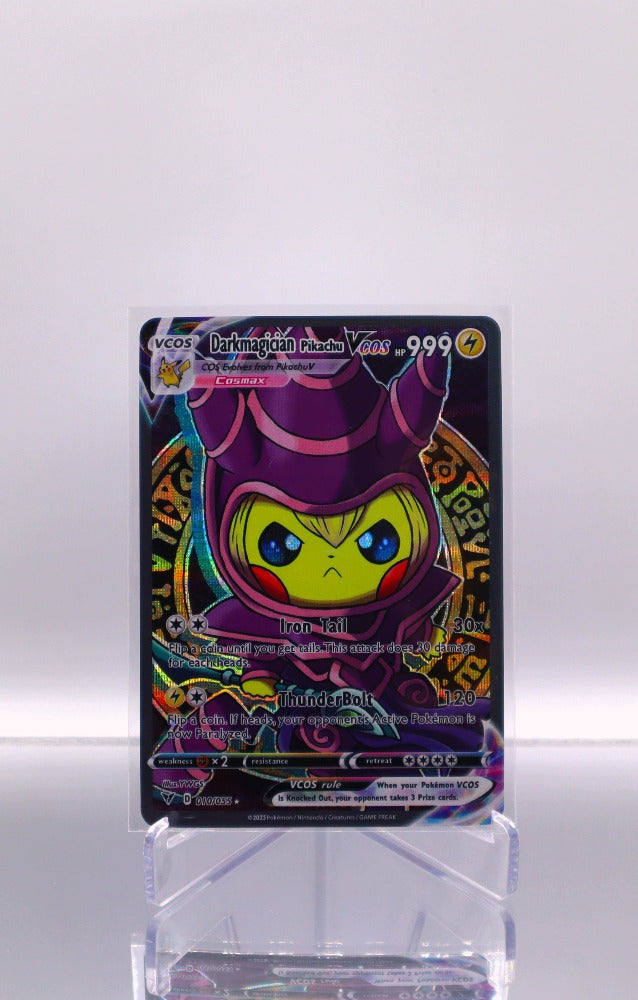 2024 EN Darkmagician Pikachu Vcos Pokemon Pikachu Cosplay RAW