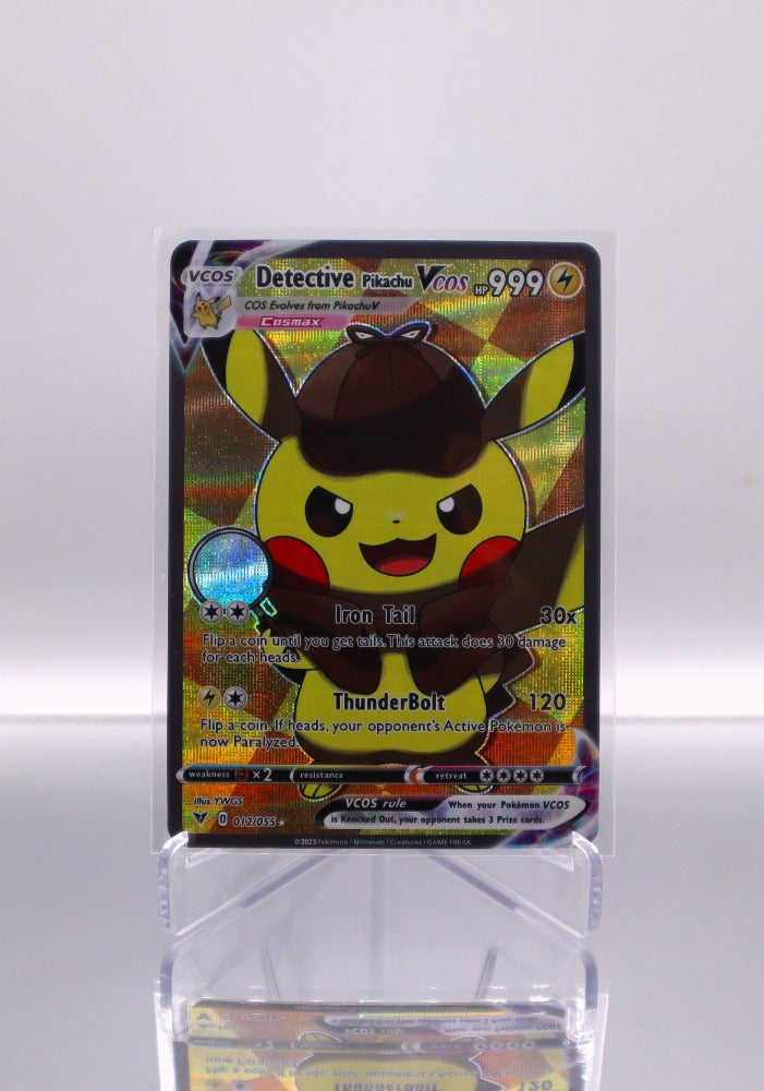2024 EN Detective Pikachu Vcos Pokemon Pikachu Cosplay RAW TCG Titans 2024 EN Detective Pikachu Vcos Pokemon Pikachu Cosplay RAW TCG Titans