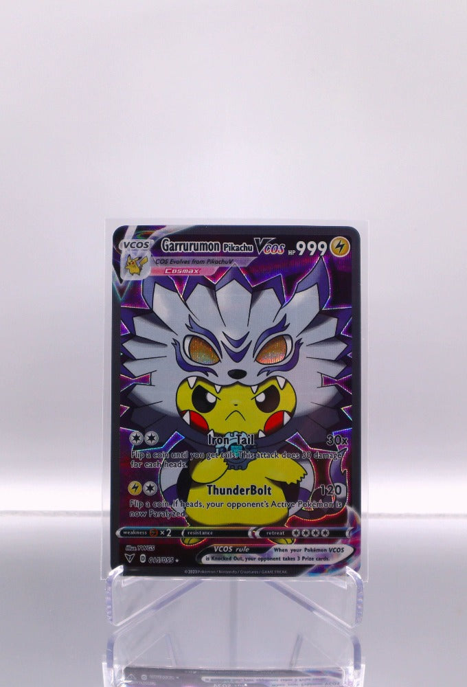 2024 EN Garrurumon Pikachu Vcos Pokemon Pikachu Cosplay RAW