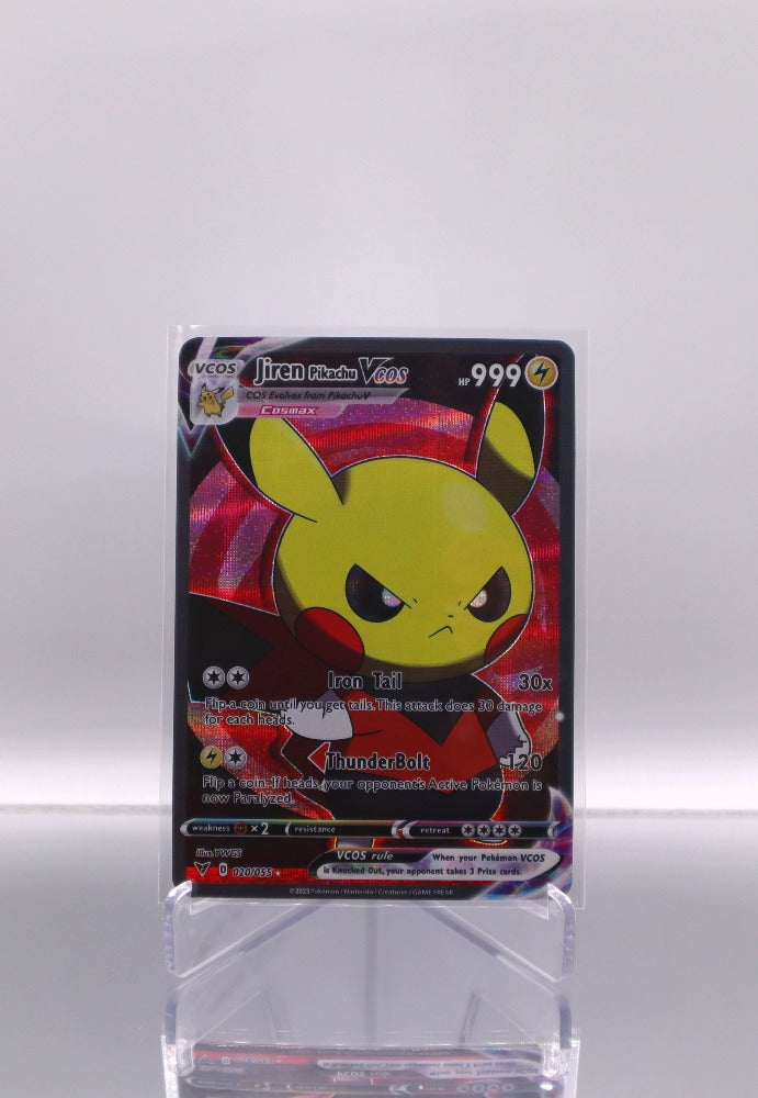 2024 EN Jiren Pikachu Vcos Pokemon Pikachu Cosplay RAW