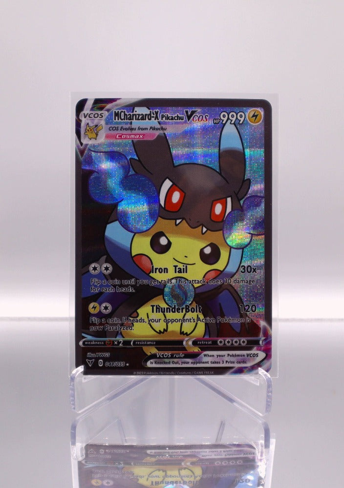 2024 EN Mcharizard-X Pikachu Vcos Pokemon Pikachu Cosplay RAW TCG Titans 2024 EN Mcharizard-X Pikachu Vcos Pokemon Pikachu Cosplay RAW TCG Titans