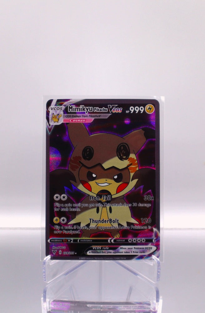 2024 EN Mimikyu Pikachu Vcos Pokemon Pikachu Cosplay RAW