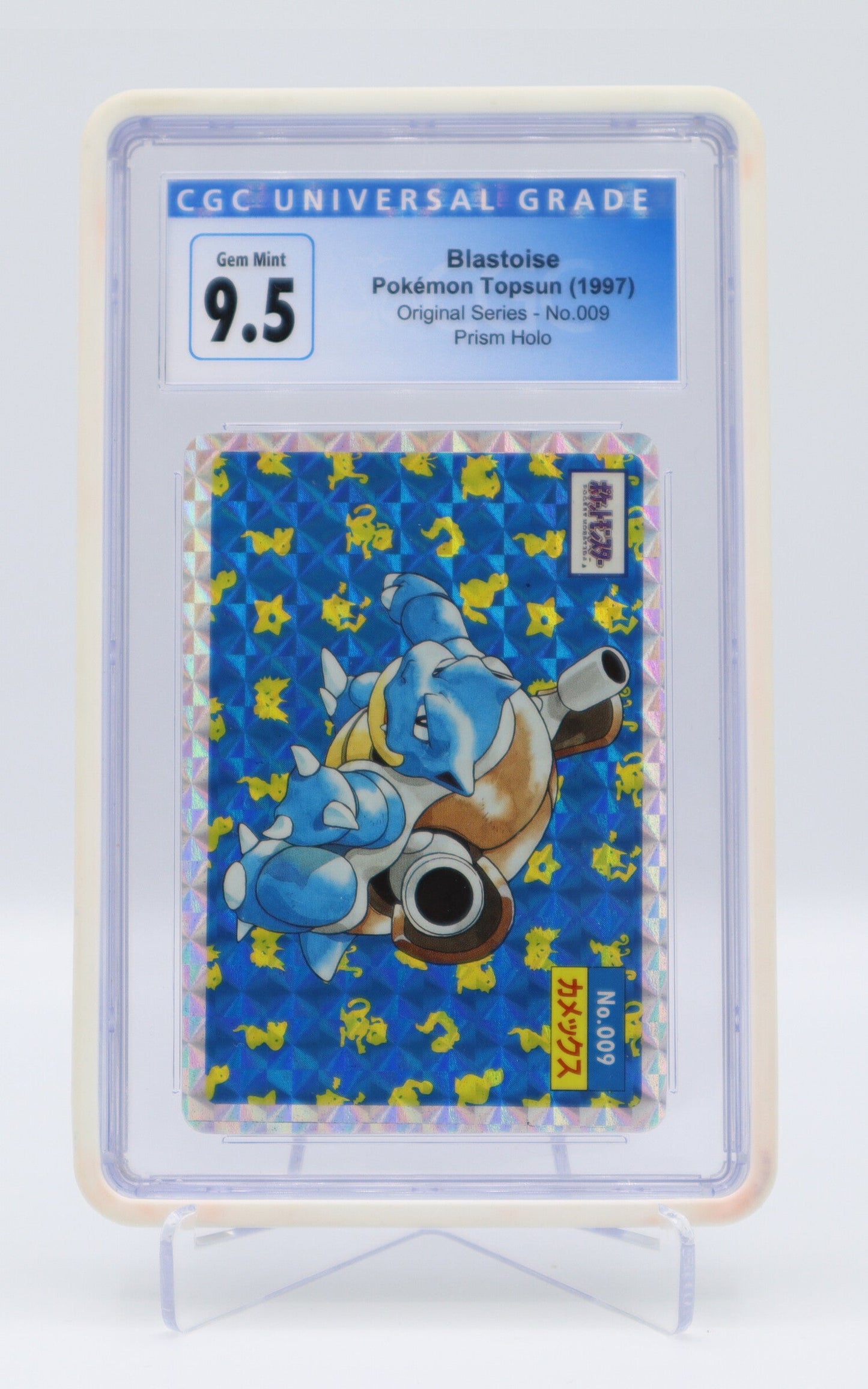 1997 JP Blasoise Topsun Original Series - Prism Holo CGC 9.5(10)