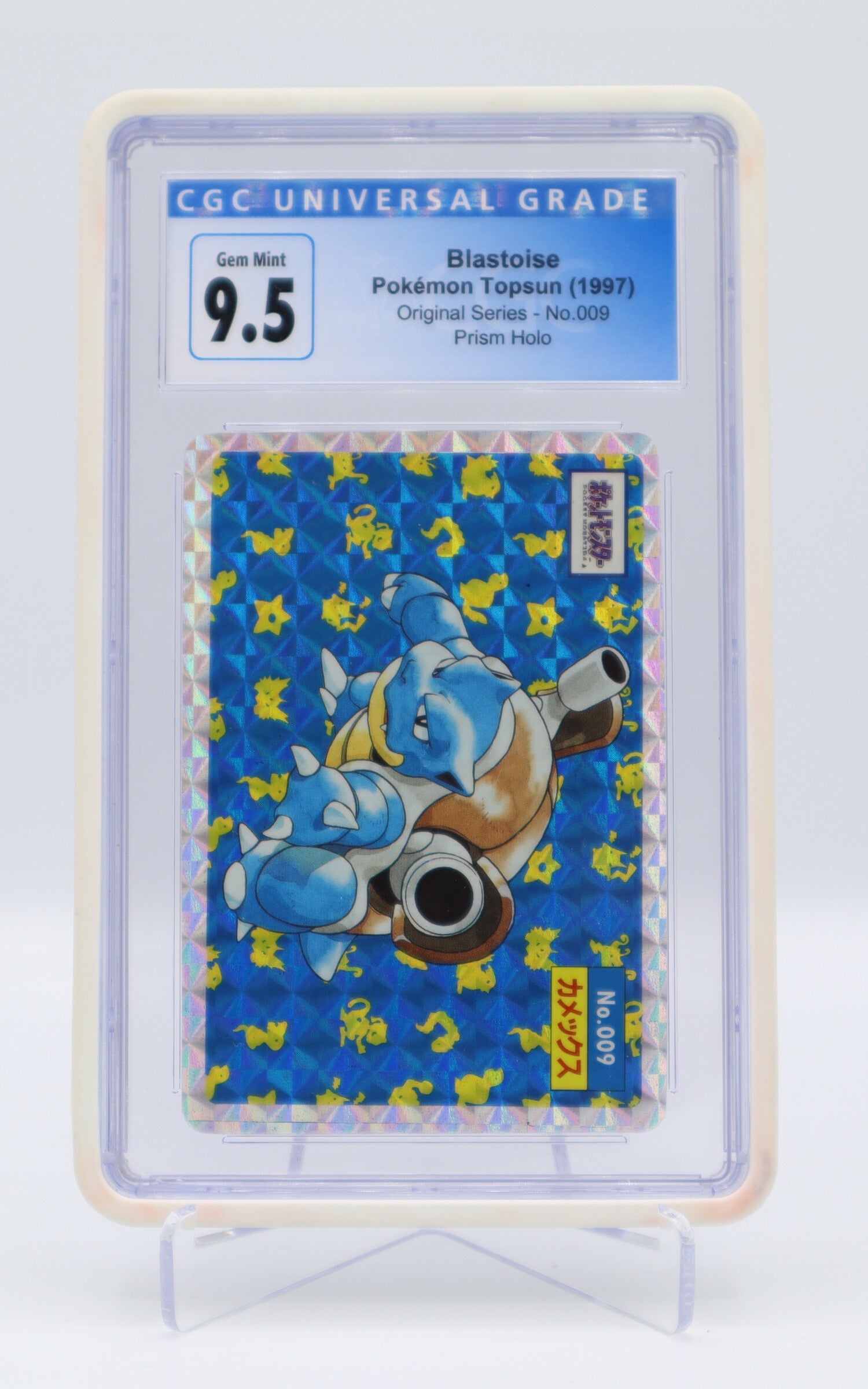 1997 JP Blasoise Topsun Original Series - Prism Holo CGC 9.5(10)