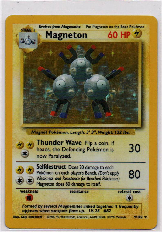 1999 EN Magneton Base Set Unlimited RAW