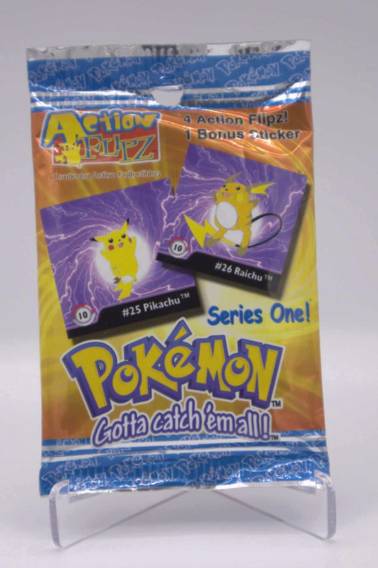 1999 EN Action Flipz Series One Stickers Art Box Series 1