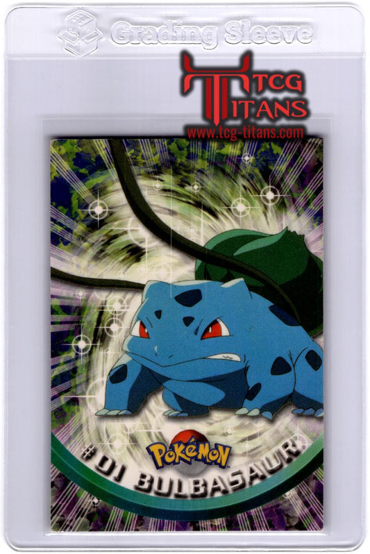 2000 EN Bulbasaur Topps 4th Series - Red RAW
