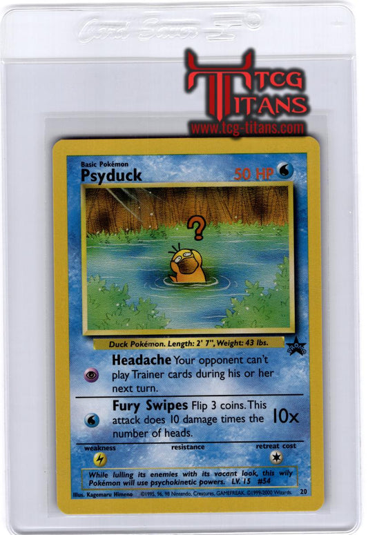 2000 EN Psyduck Black Star Promo RAW