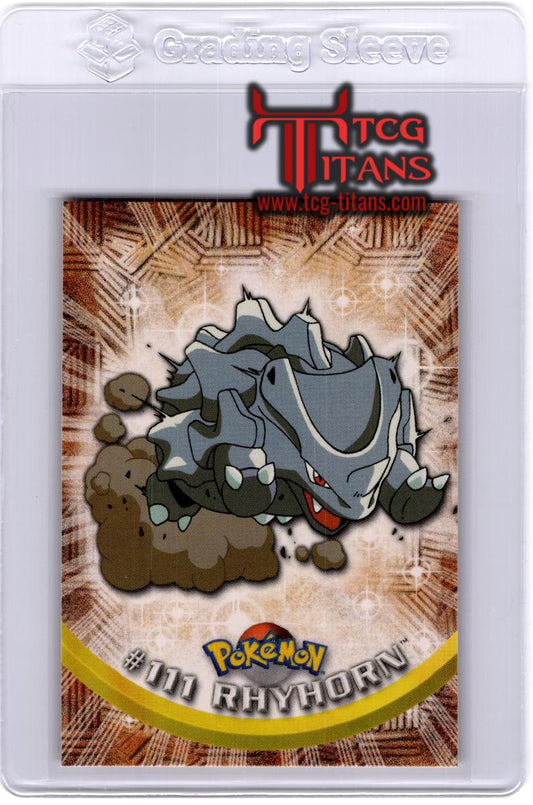 2000 EN Rhyhorn Topps 1st Series - Blue RAW