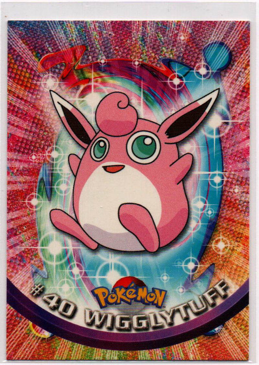 2000 EN Wigglytuff Topps 4th Series - Red RAW