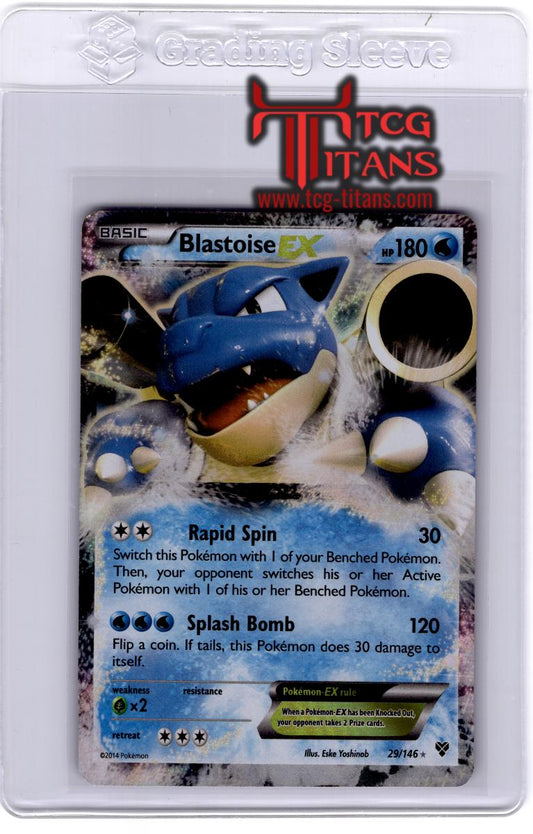 2014 EN Blastoise EX XY Base RAW