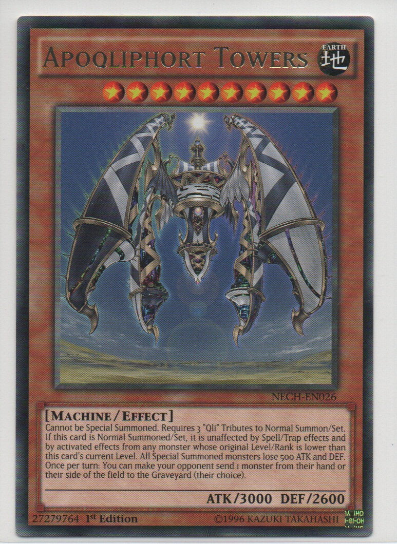 2014 English Apoqliphort Towers The New Challengers Raw Cards