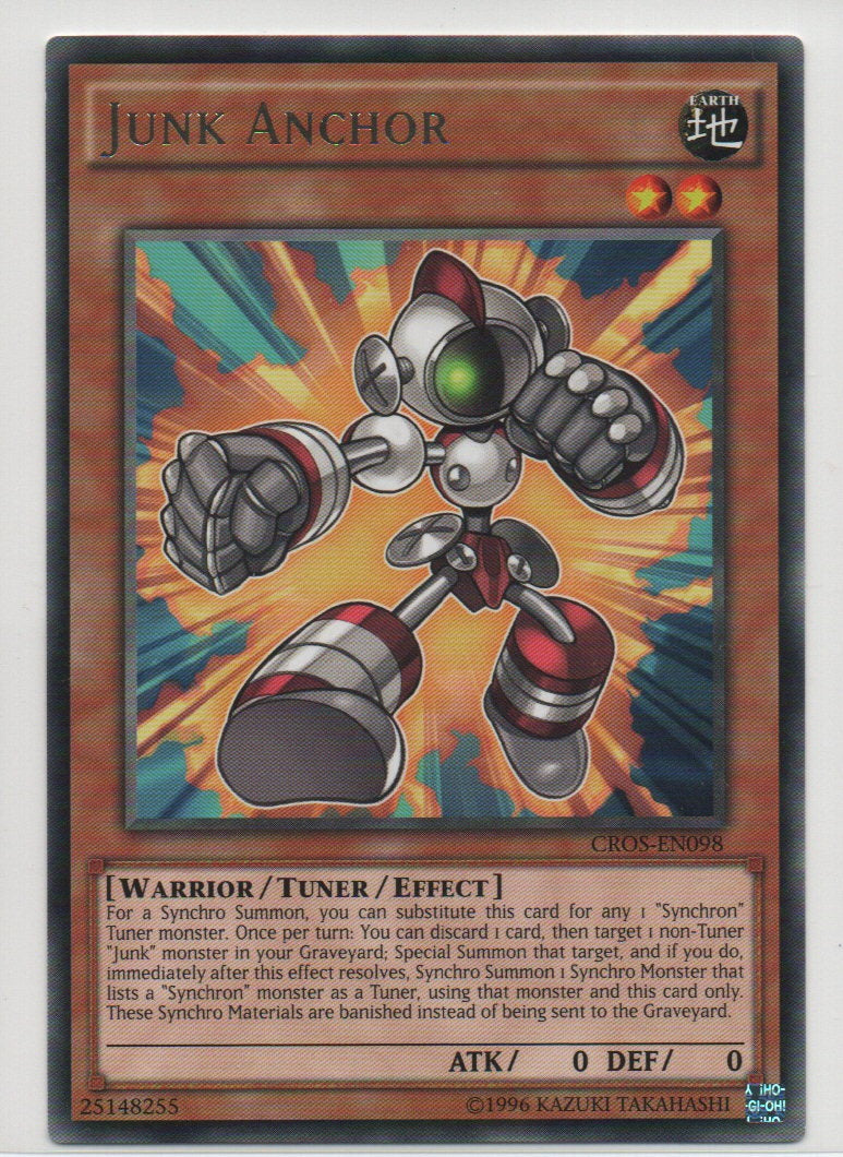 2014 English Junk Anchor Crossed Souls Raw Cards