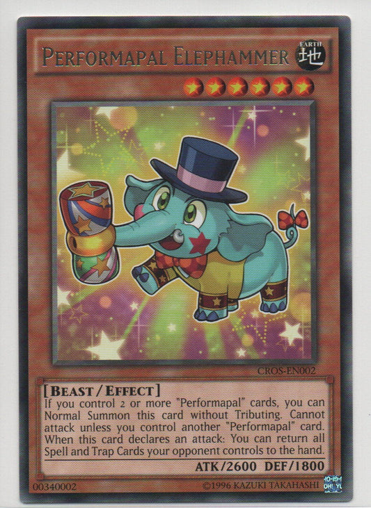 2014 English Performapal Elephammer Crossed Souls Raw Cards